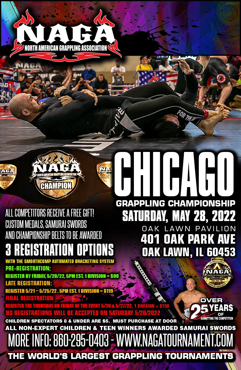 Chicago Grappling & BJJ Championship Illinois NAGA Fighter