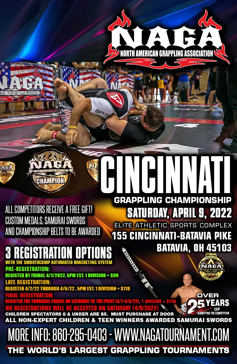 Cincinnati Grappling & BJJ Championship – Ohio - NAGA Fighter
