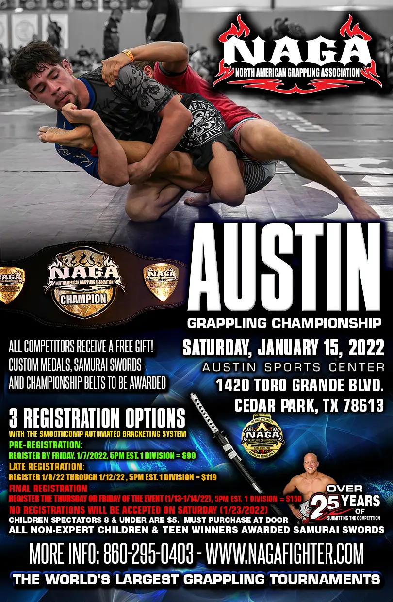 Austin Grappling & BJJ Championship Texas NAGA Fighter