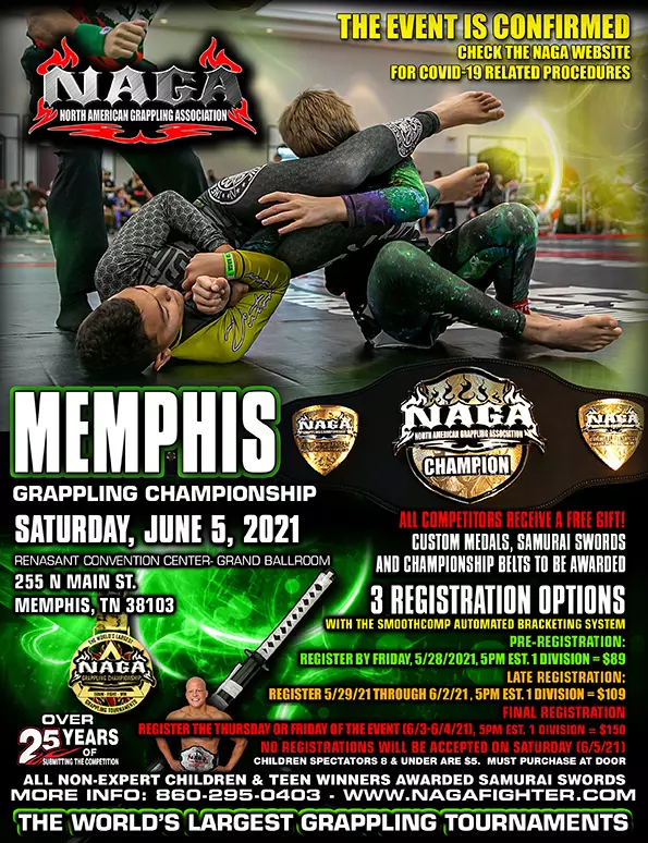Memphis Grappling Championship Tennessee NAGA Fighter