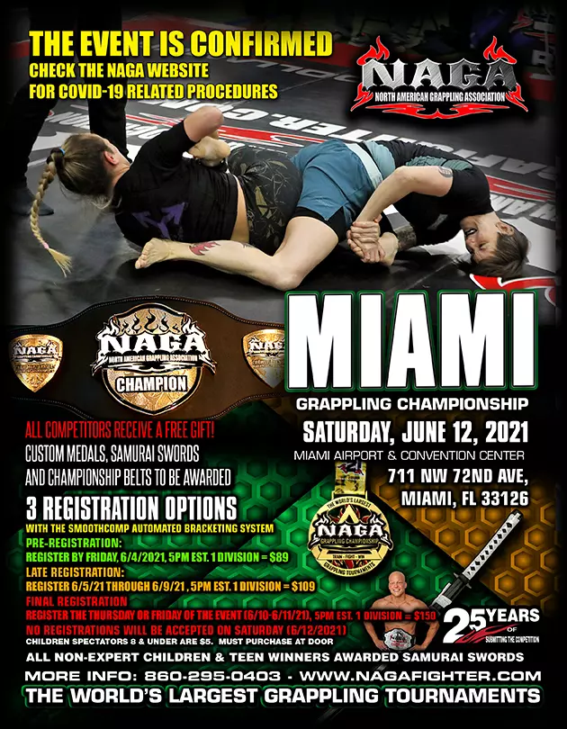 Miami Grappling Championship Florida NAGA Fighter