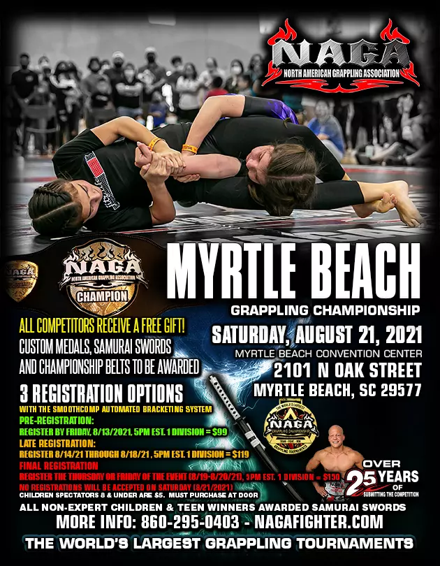 Myrtle Beach Grappling Championship South Carolina NAGA Fighter