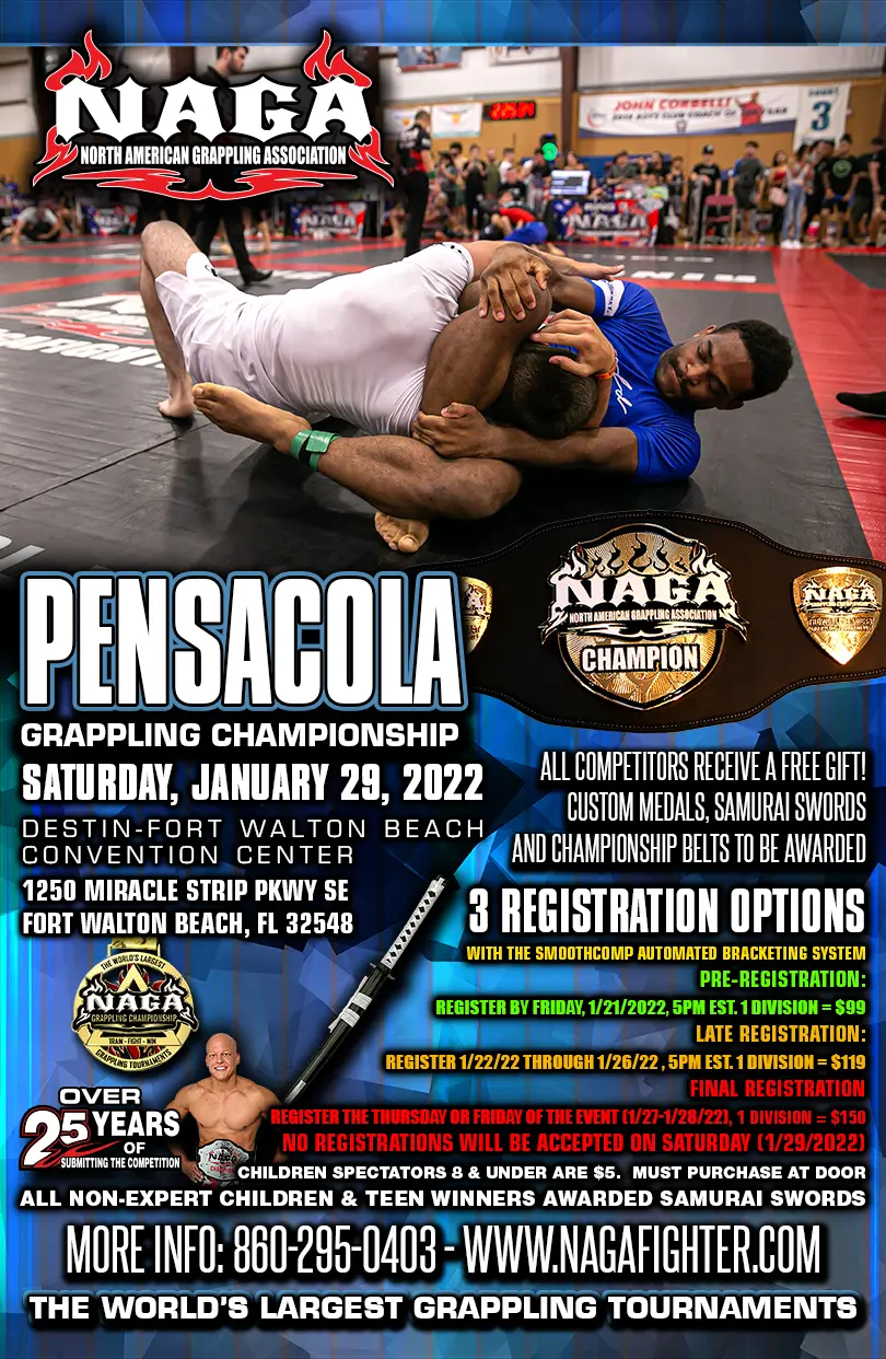 Pensacola Grappling & BJJ Championship Florida NAGA Fighter
