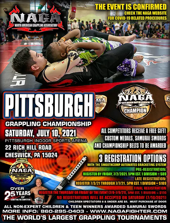 Pittsburgh Grappling Championship Pennsylvania NAGA Fighter