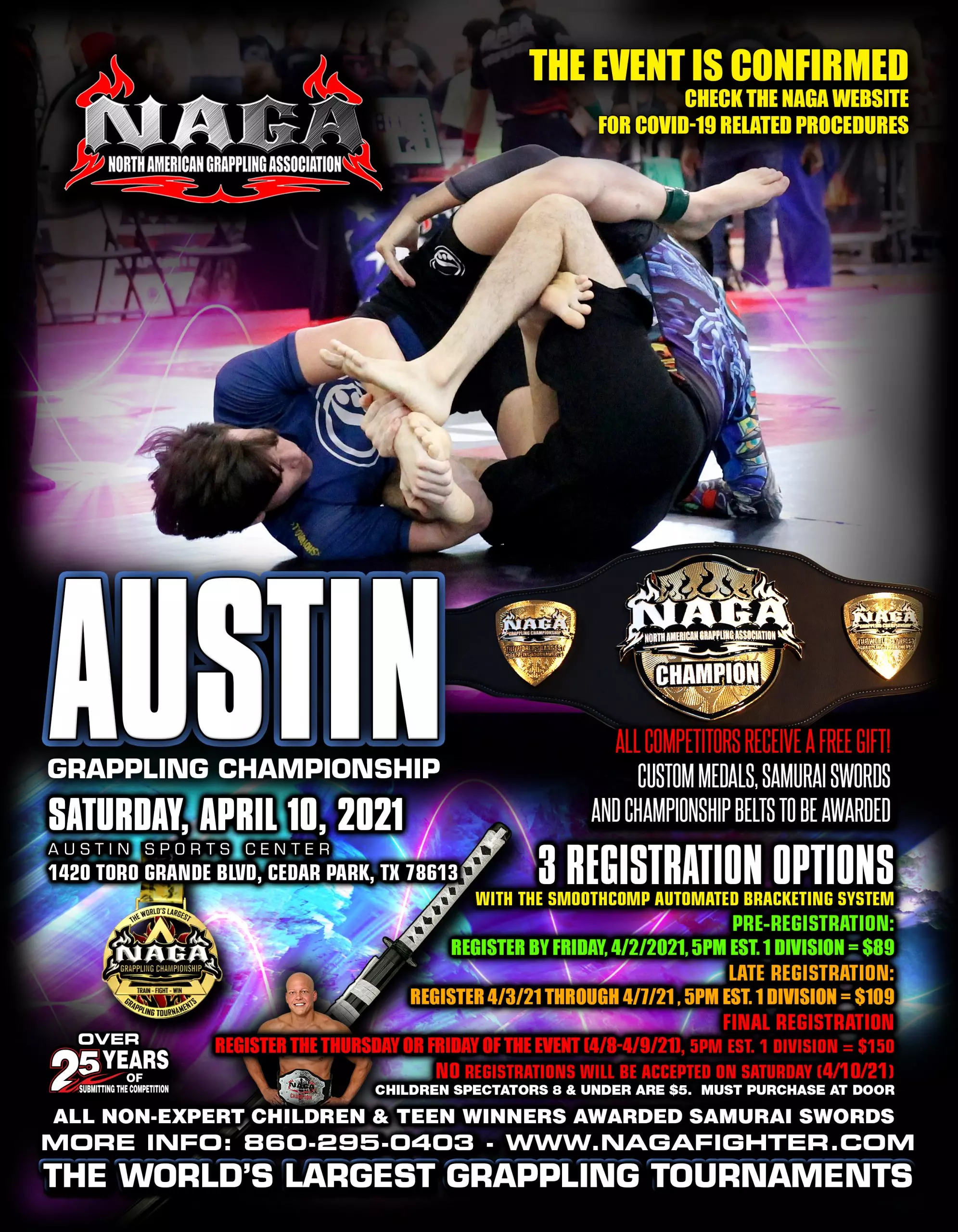 Austin Grappling Championship NAGA Fighter