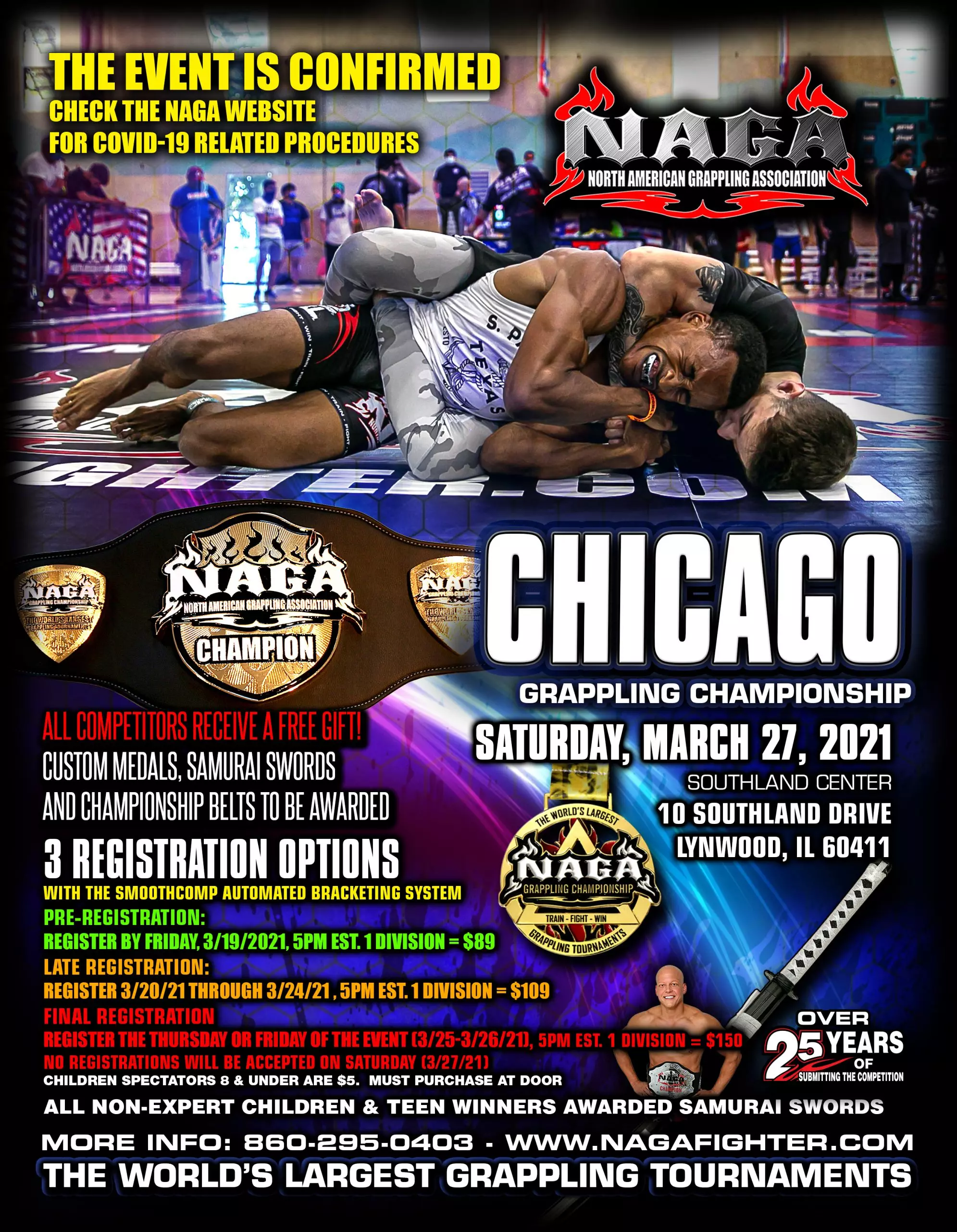 Chicago Grappling Championship NAGA Fighter