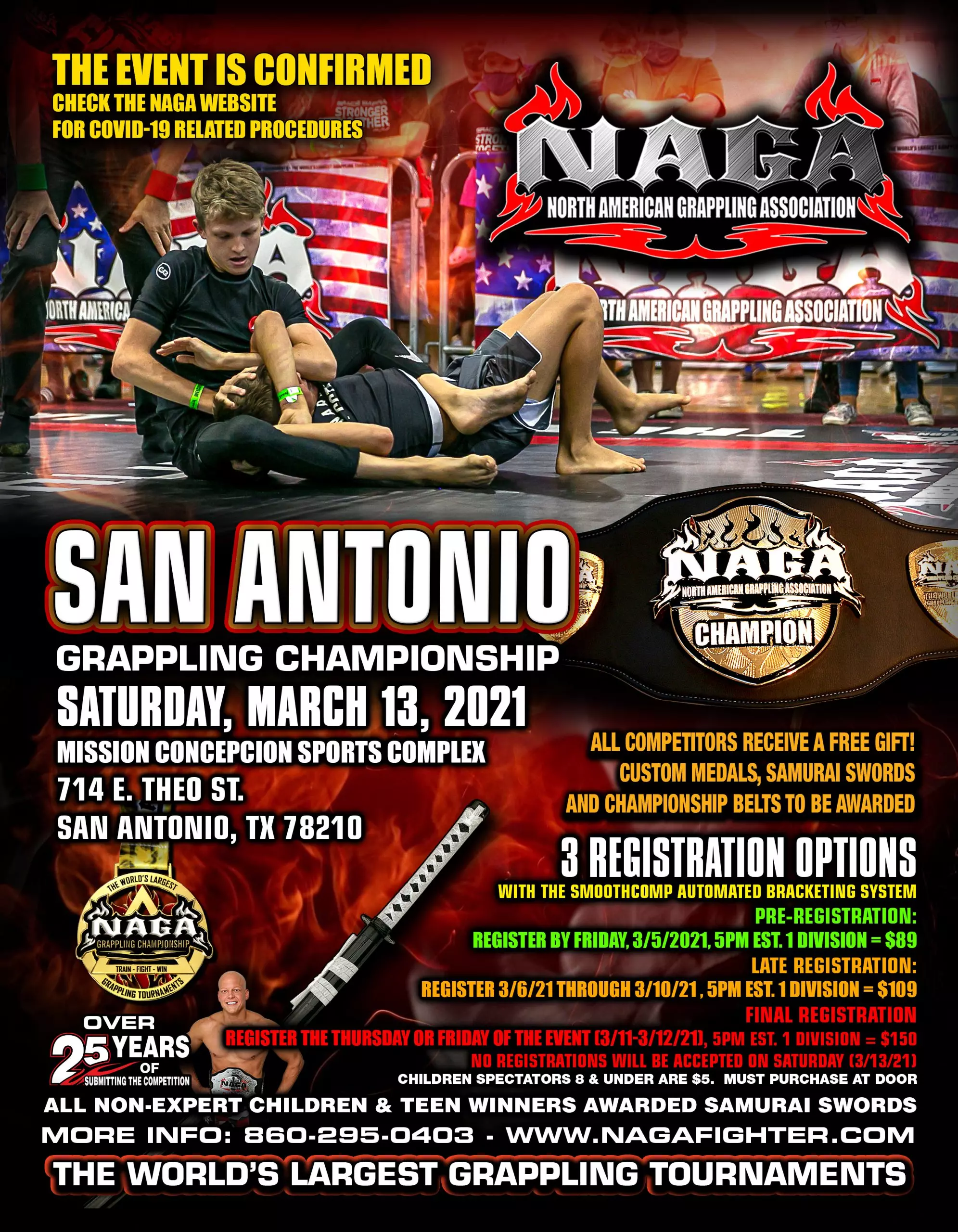 San Antonio Championship NAGA Fighter