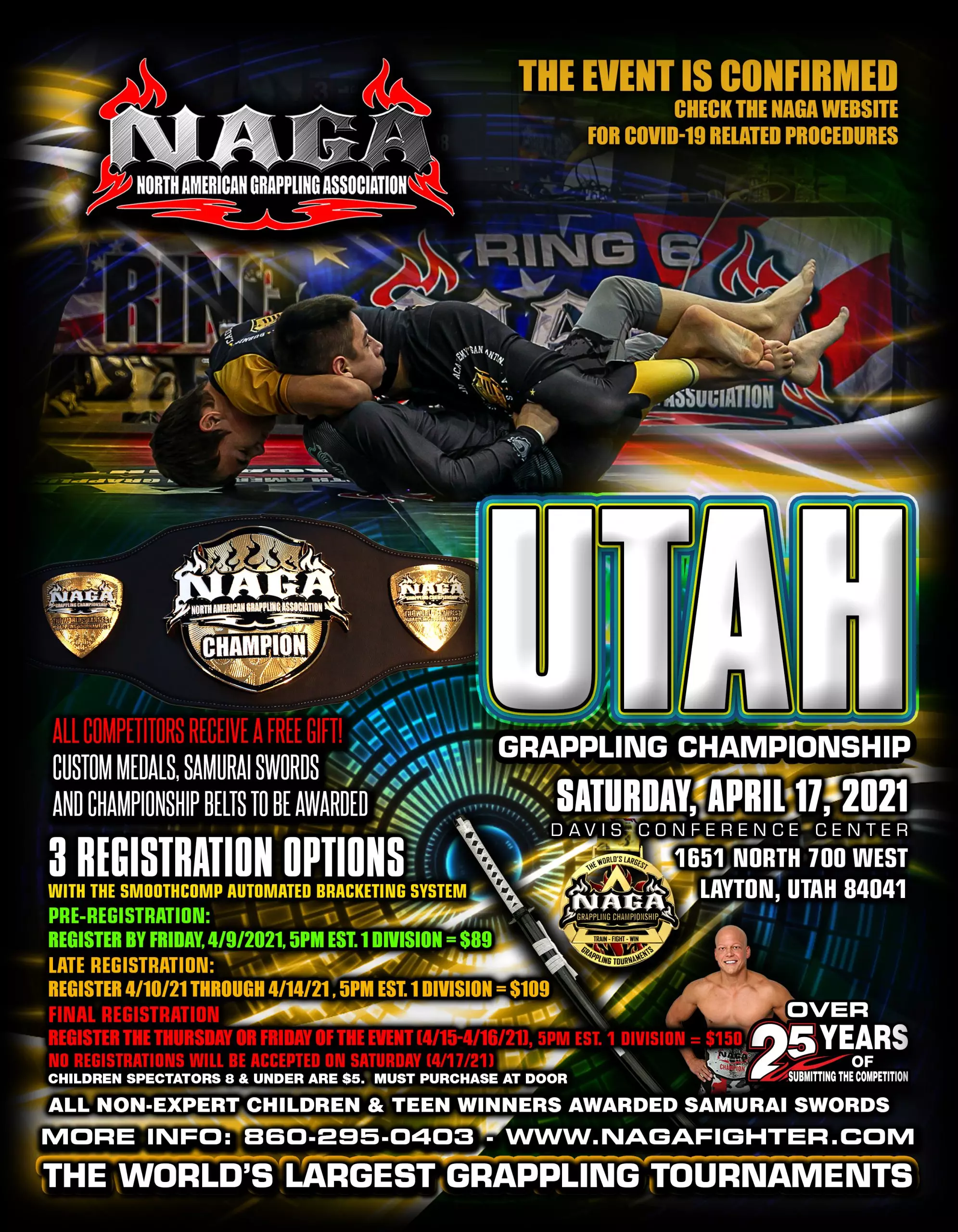 Utah Grappling Championship NAGA Fighter