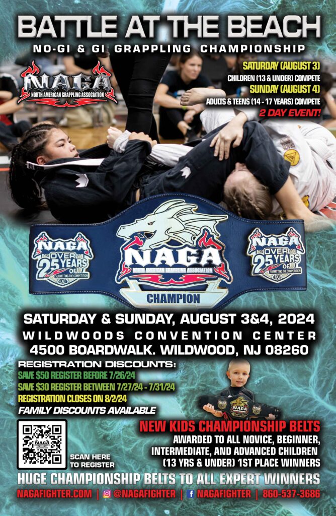 Battle at the Beach Grappling & BJJ Championship Wildwood, NJ NAGA