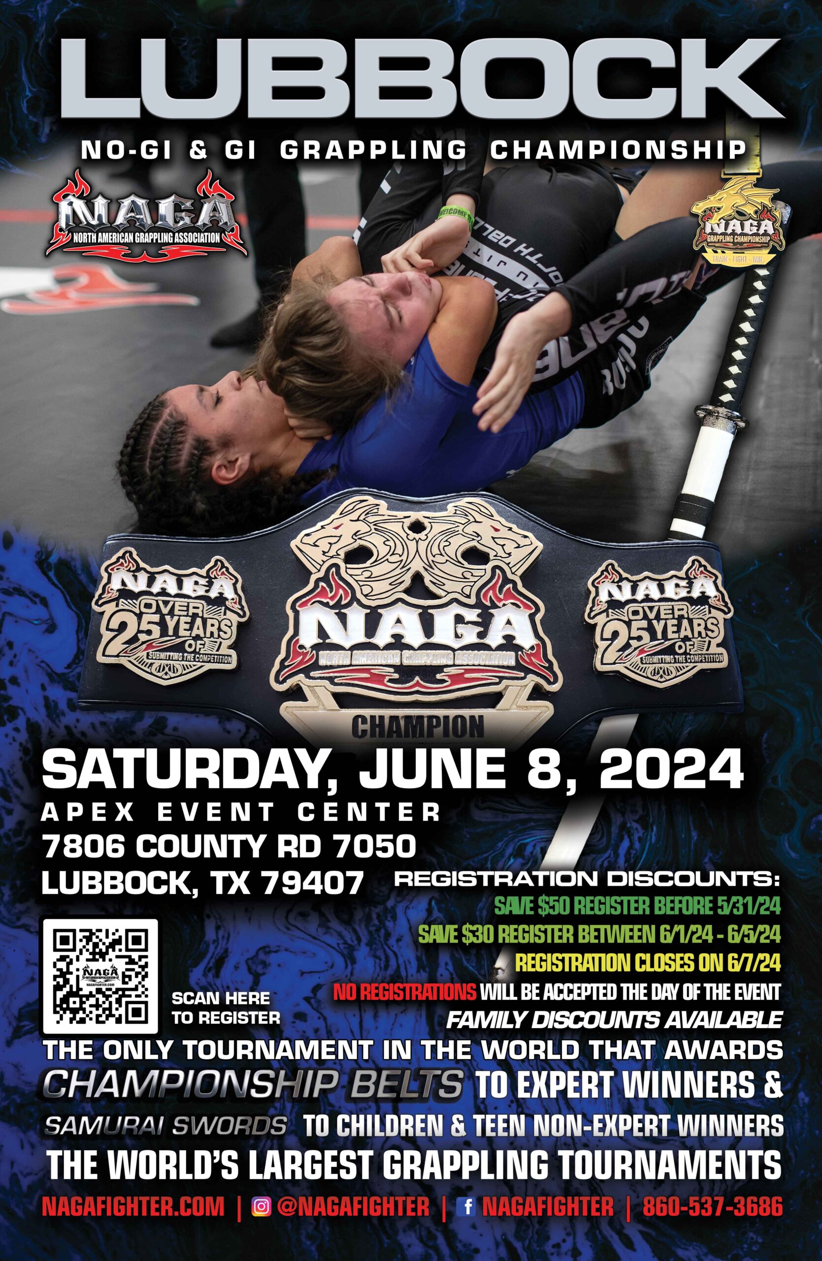 Lubbock Grappling & BJJ Championship - Lubbock, TX - NAGA Fighter