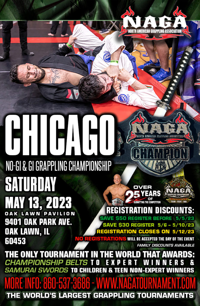 North American Grappling Association NAGA Fighter