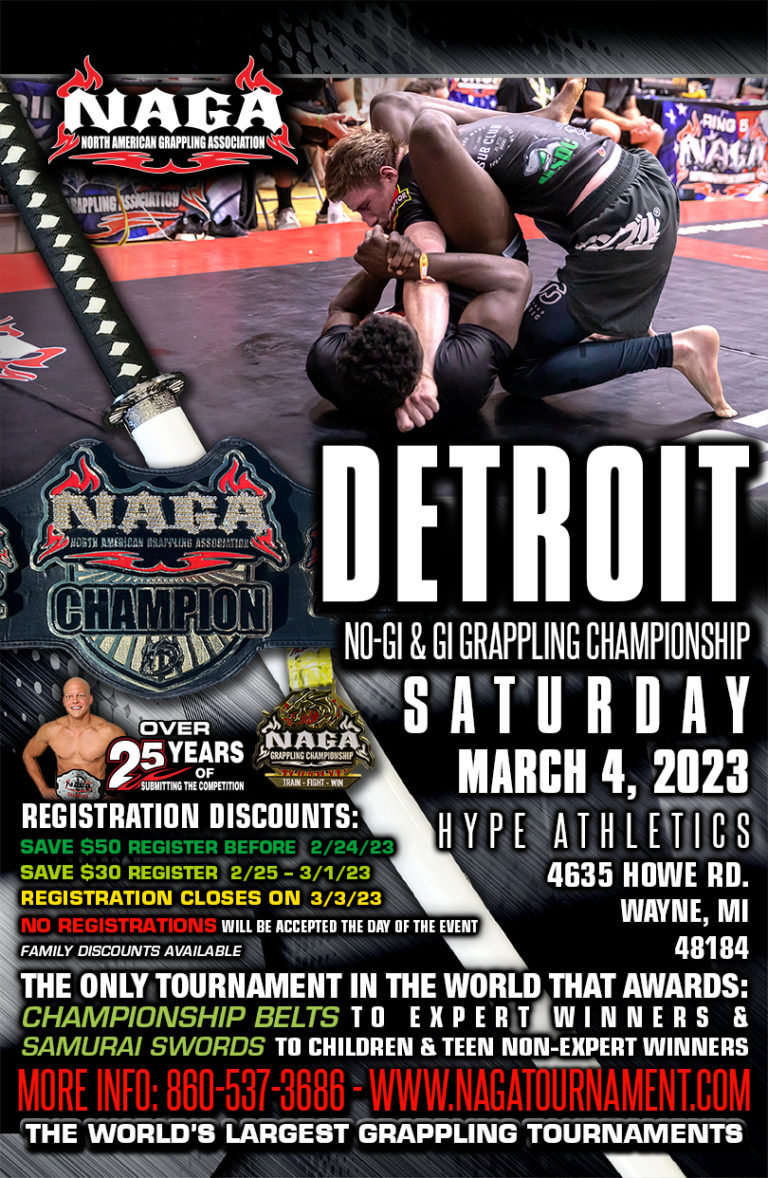 Detroit, MI Grappling & BJJ Tournament