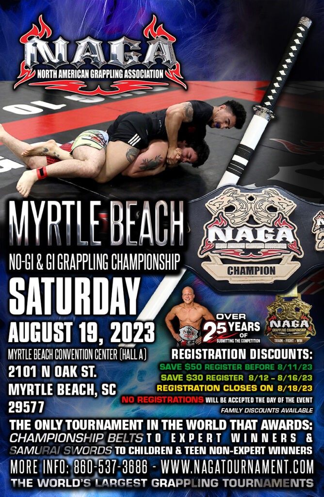 North American Grappling Association NAGA Fighter