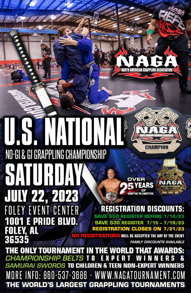 North American Grappling Association NAGA Fighter