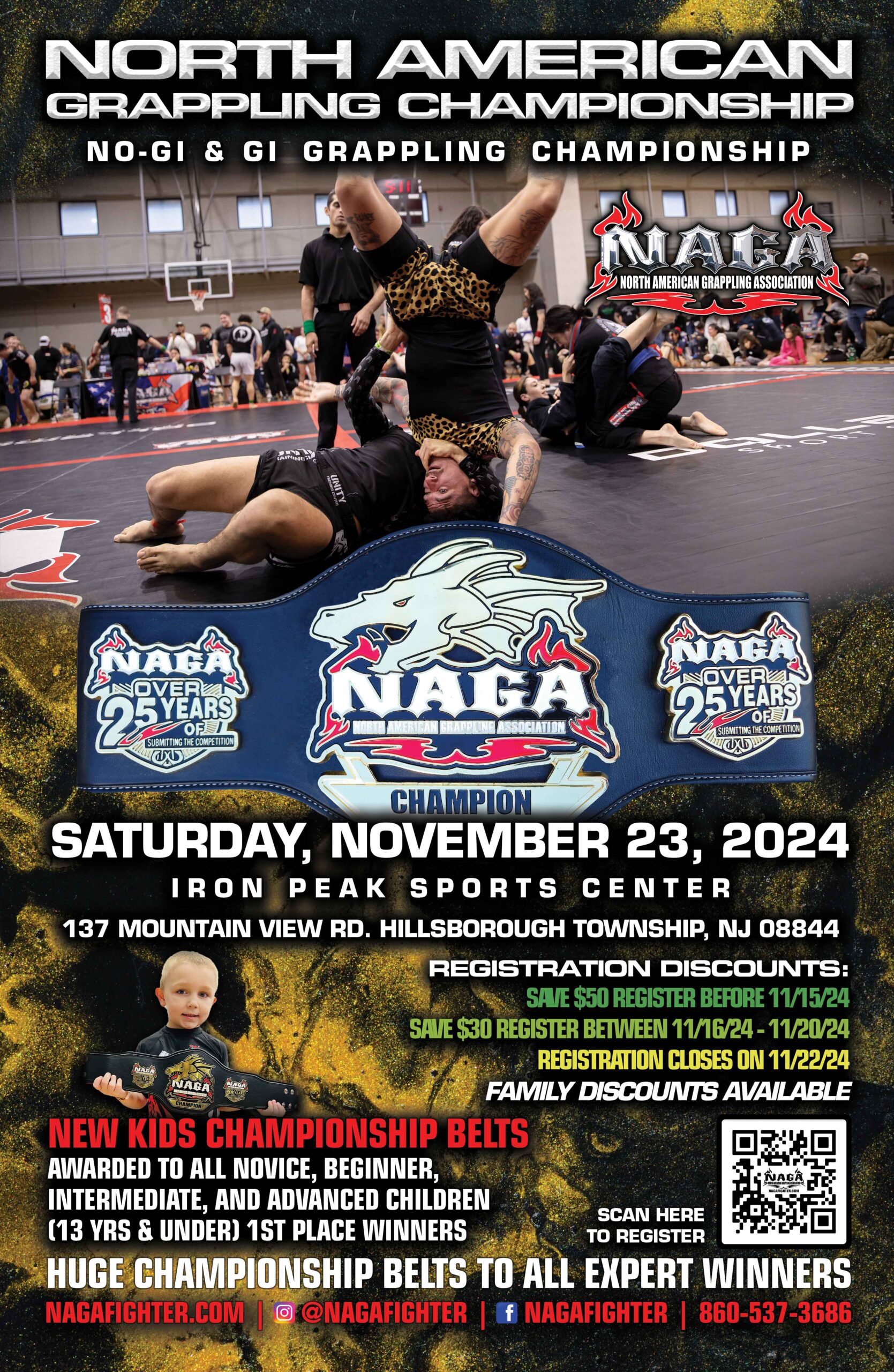 North American Grappling & BJJ Championship - Hillsborough Twp, NJ ...