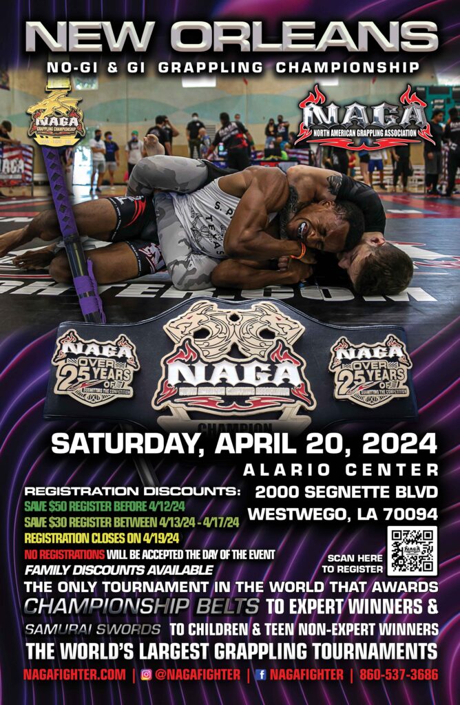 New Orleans Grappling & BJJ Championship New Orleans, LA NAGA Fighter