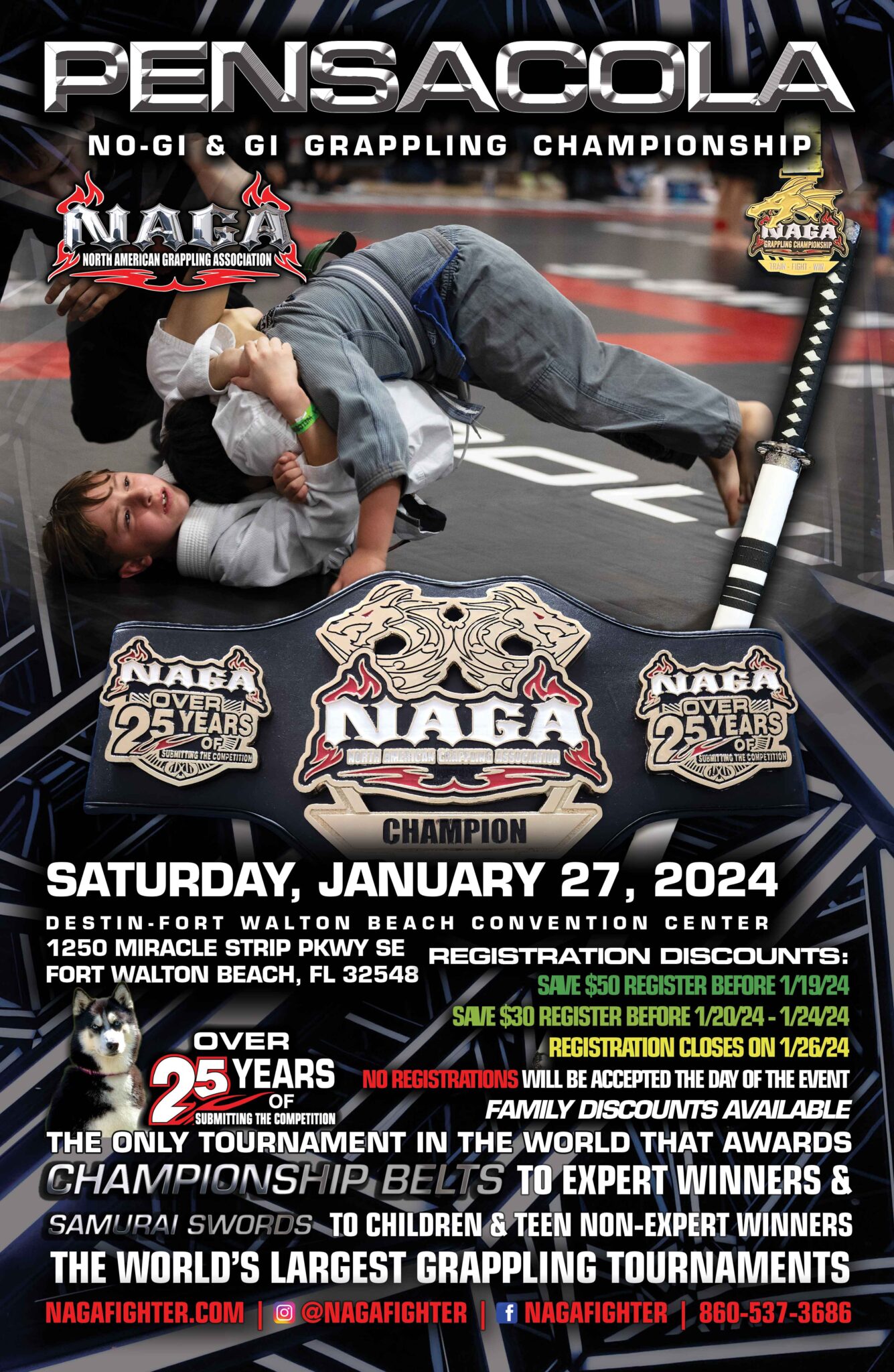 North American Grappling Association - NAGA Fighter