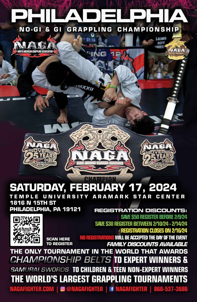 Philadelphia Grappling & BJJ Championship Philadelphia, PA NAGA Fighter