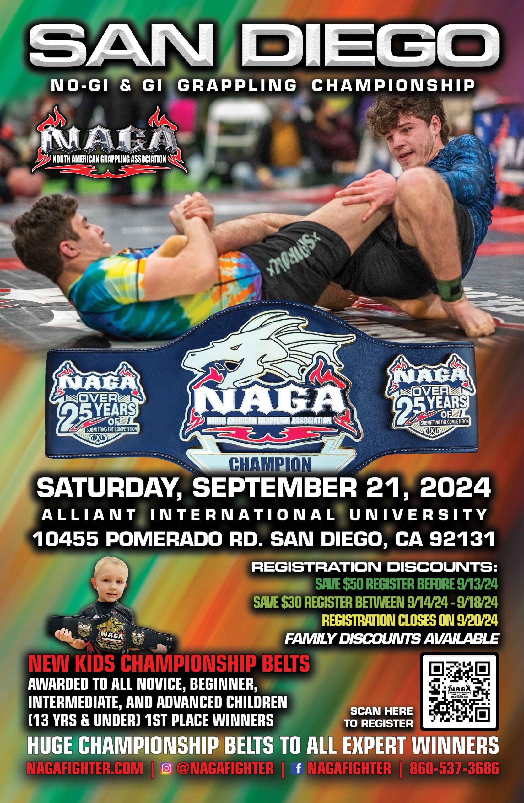 San Diego Grappling & BJJ Championship 2 - San Diego, CA - NAGA Fighter