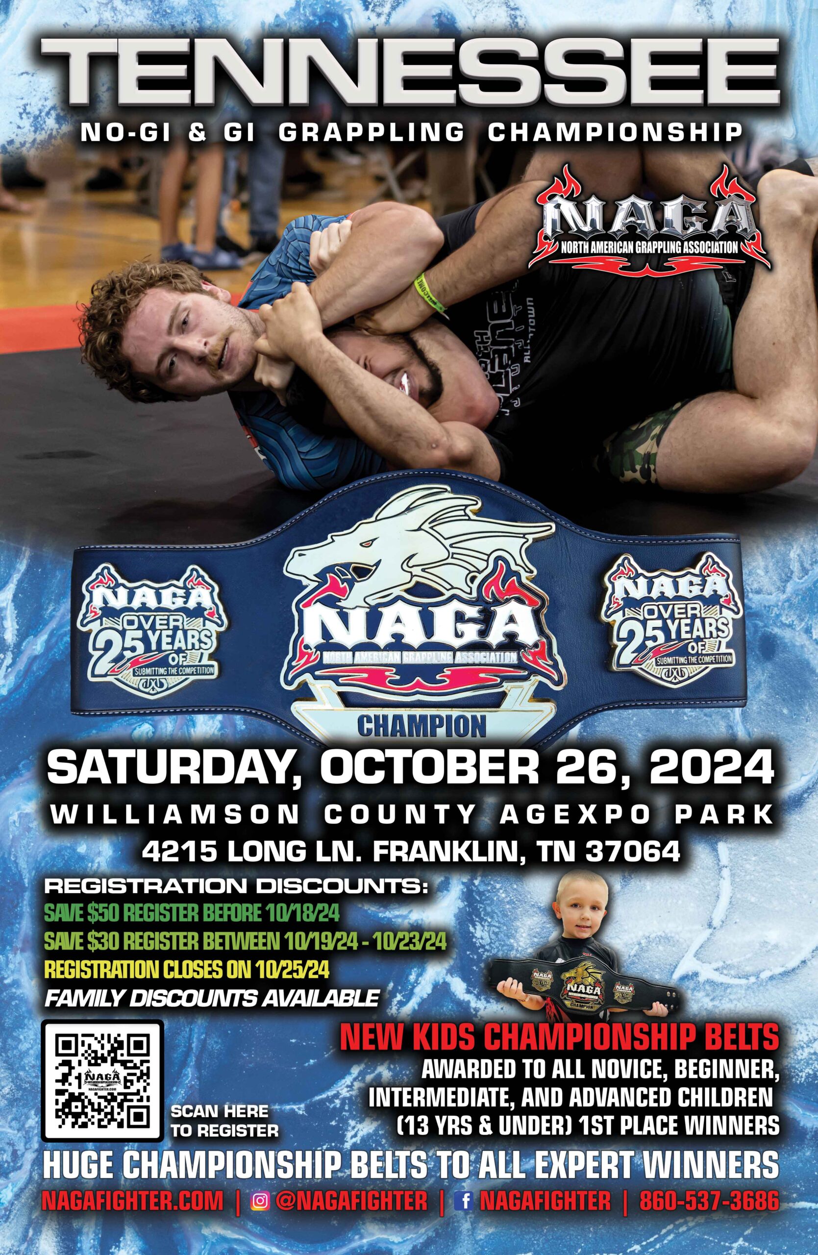 Tennessee Grappling & BJJ Championship - Franklin, TN - NAGA Fighter