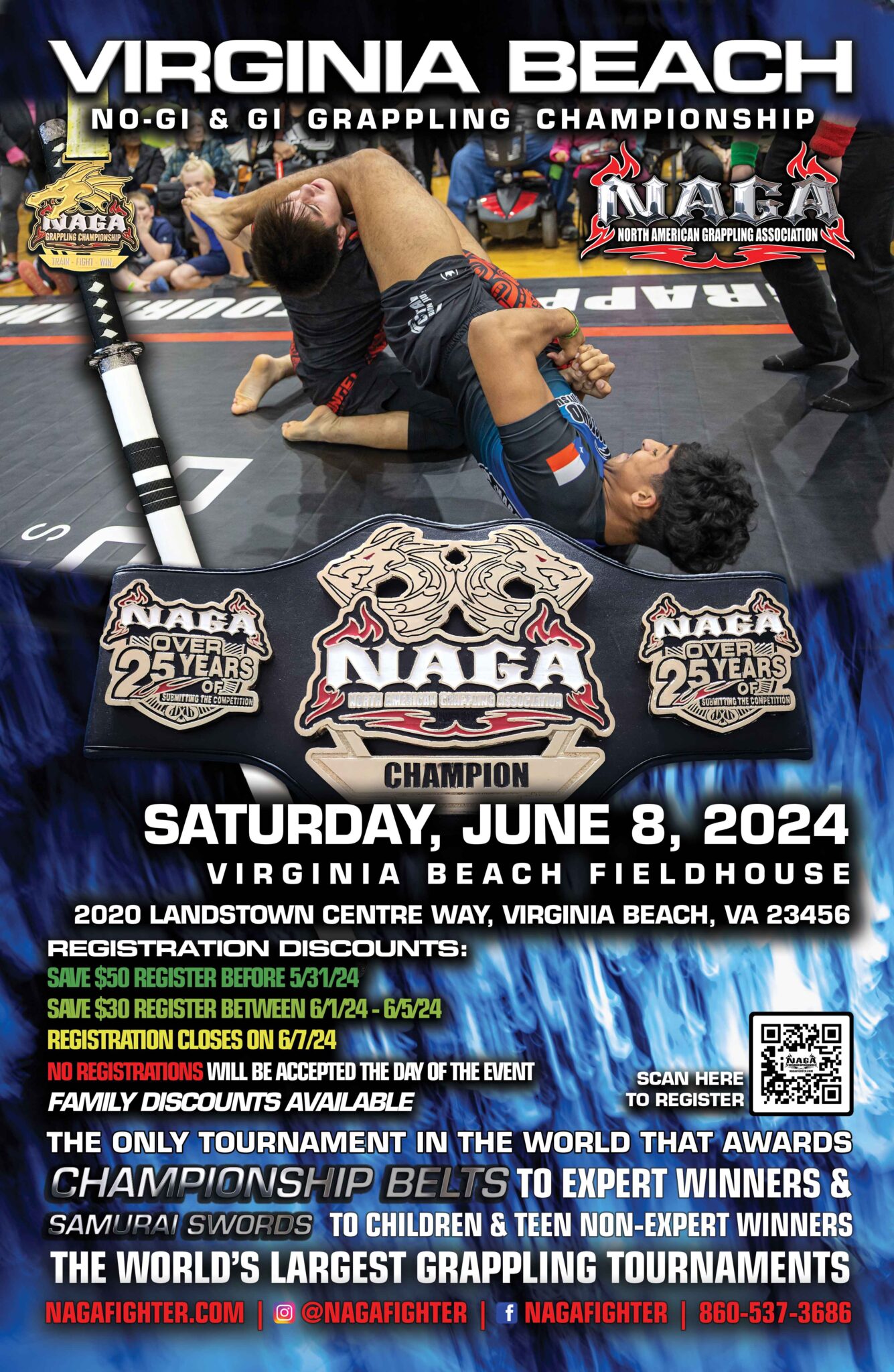 Virginia Beach Grappling & BJJ Championship Virginia Beach, VA NAGA